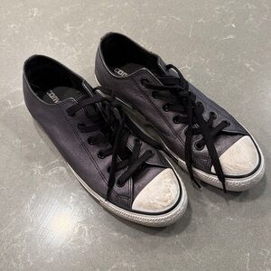 Converse Metallic Black Sneakers